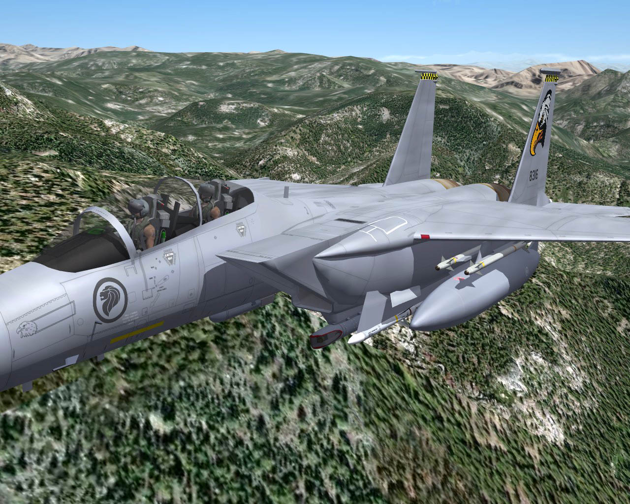 SF2 F-15SG Hi-Rez 4096x Republic of Singapore Air Force Skins