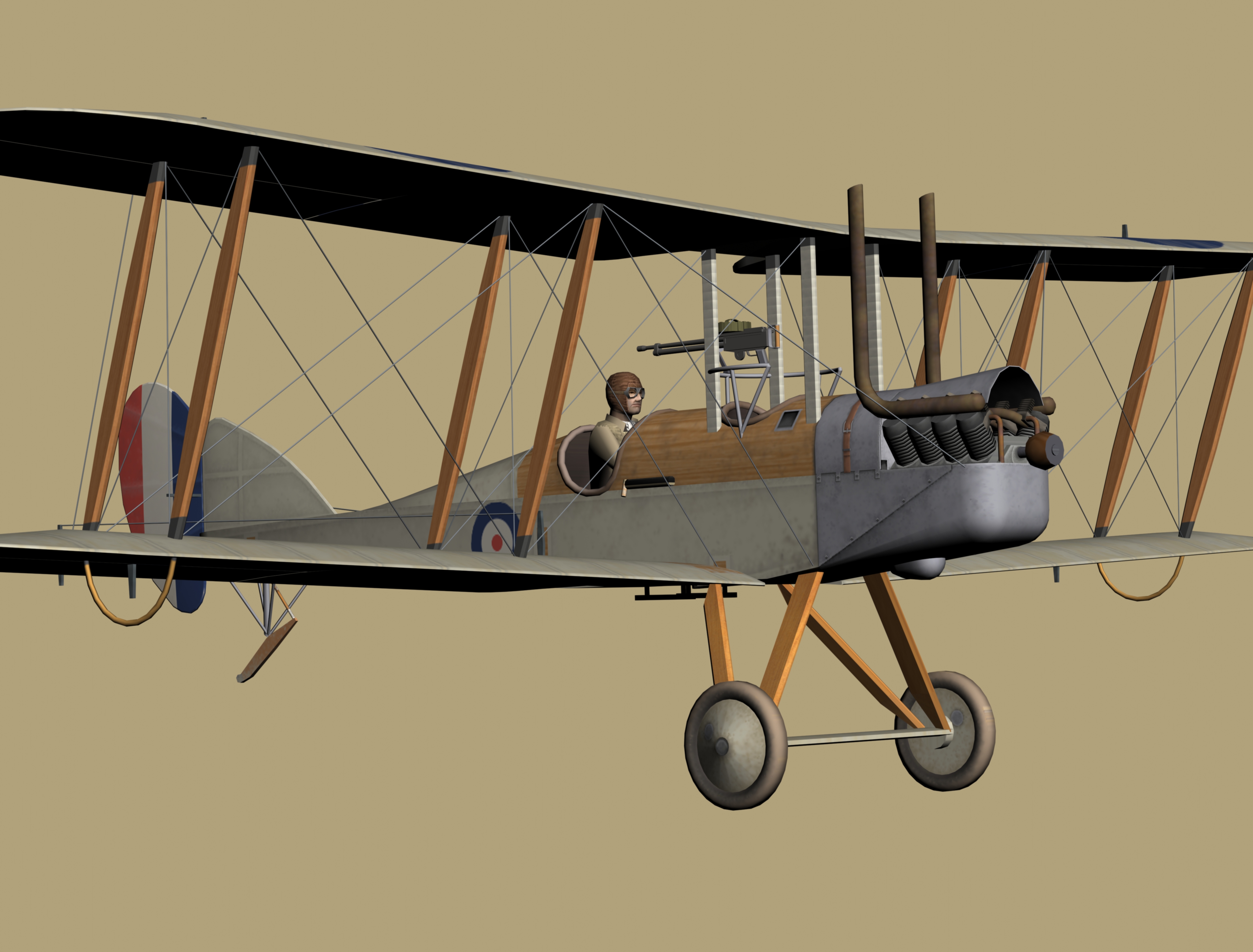 New Linen Skins For Steven1918's BE2c