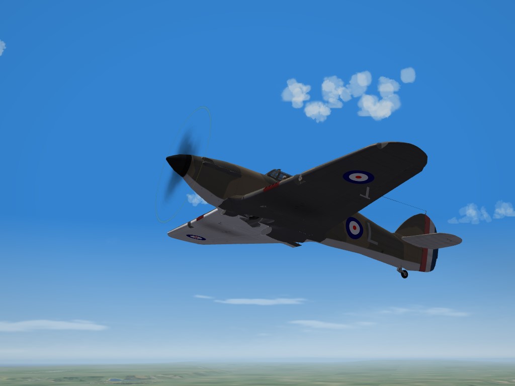 SF2 WW2 Hawker Hurricane Mk.I No.1 Squadron, BoF, Skin Pak