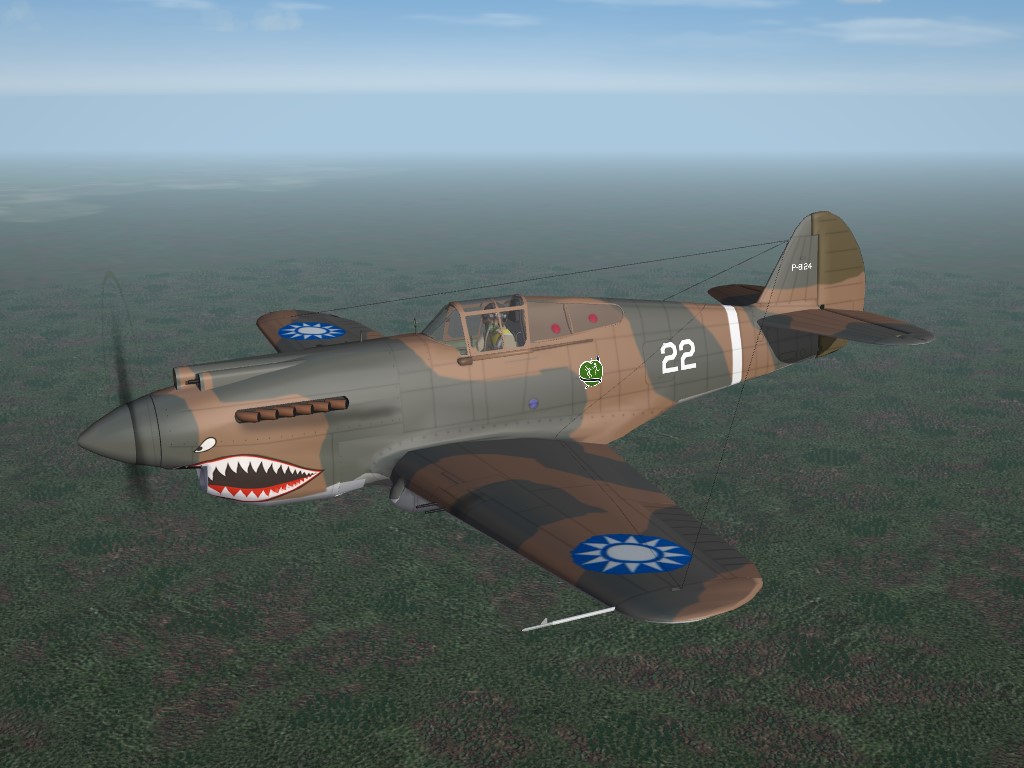 SF2 WW2 AVG "Flying Tigers" Tomahawk Pack V.2