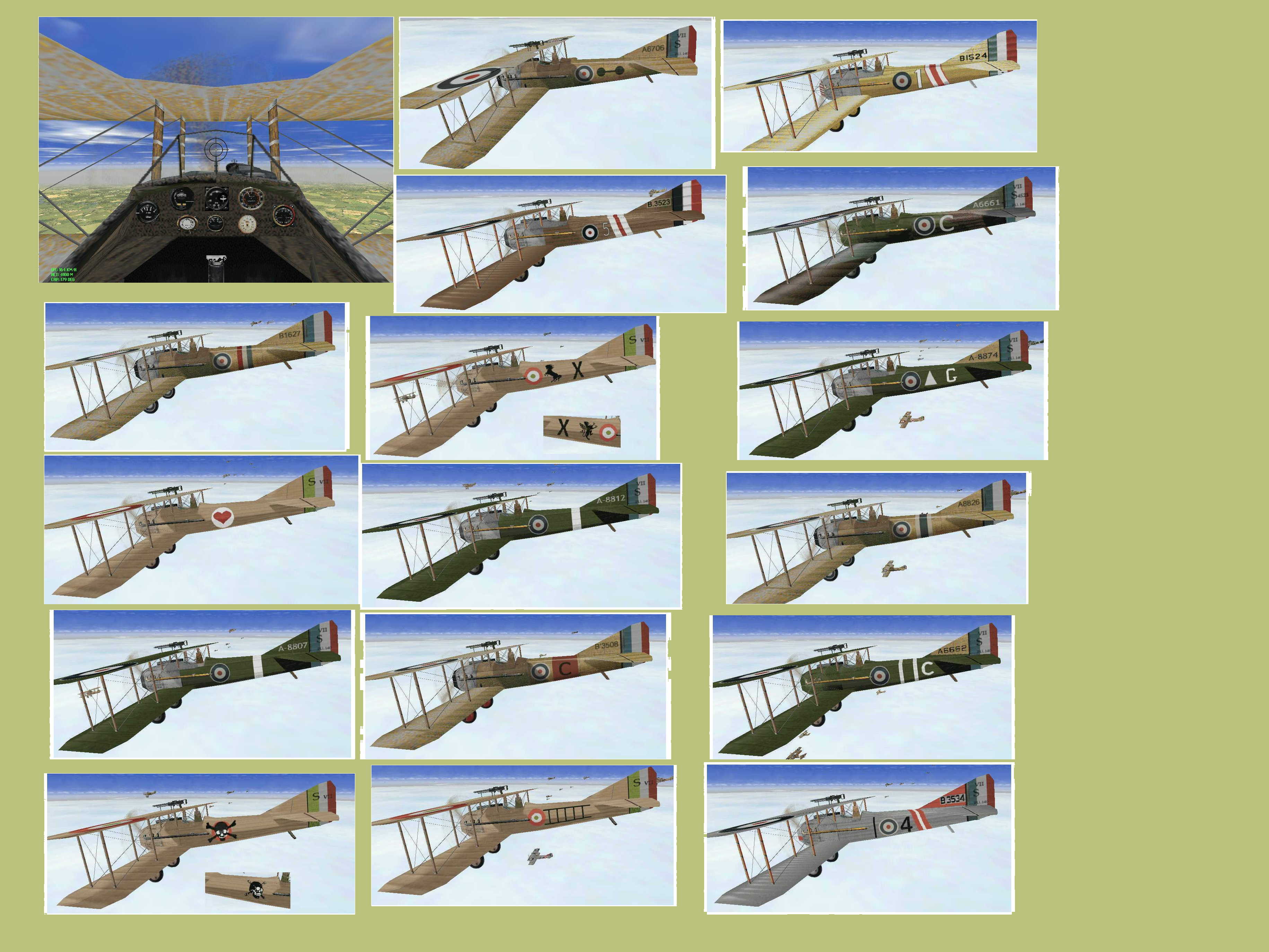 140Trial planes skin