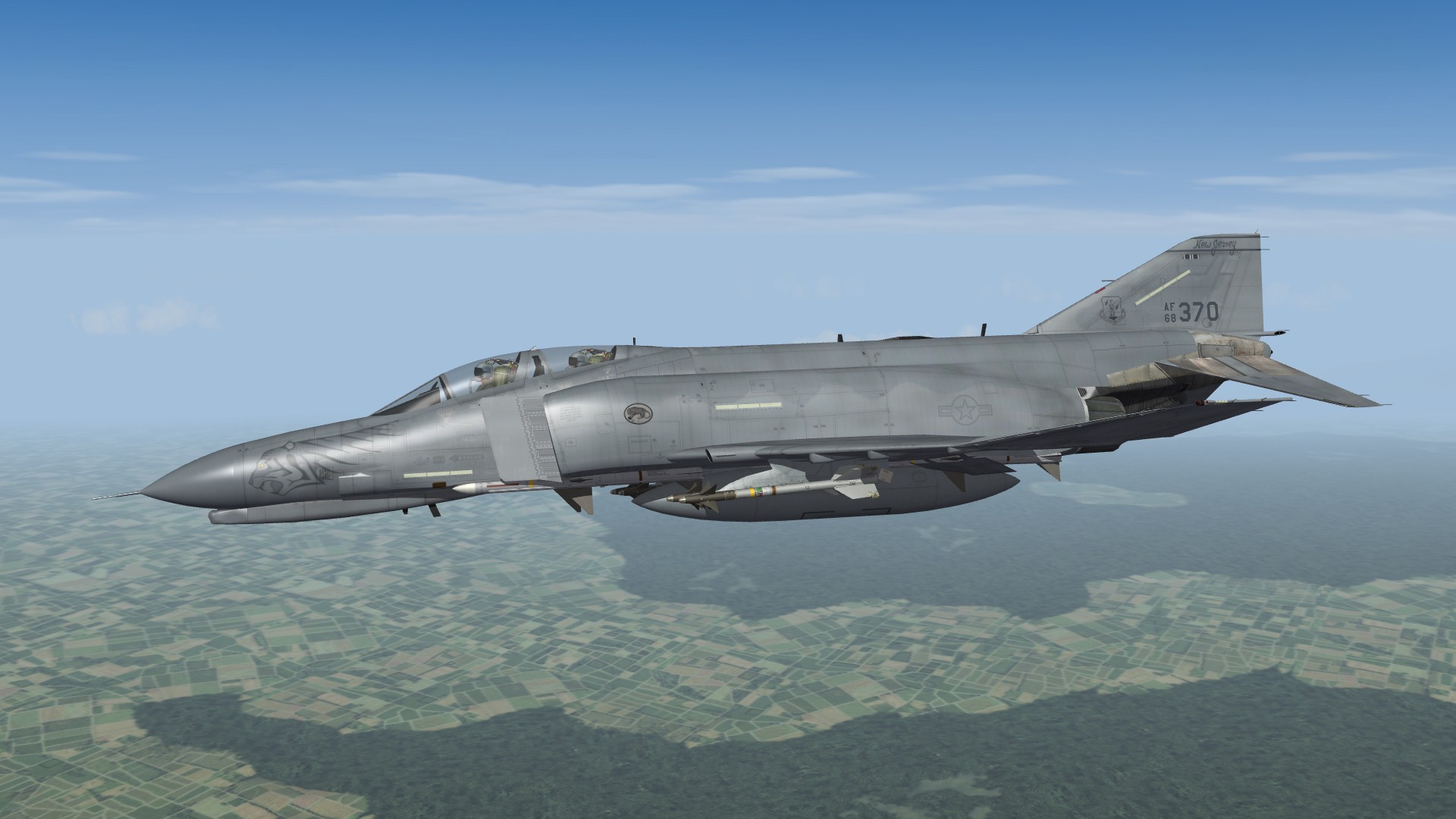 F-4T Phantom II Air Superiority Fighter - Ghost Grey Phantoms