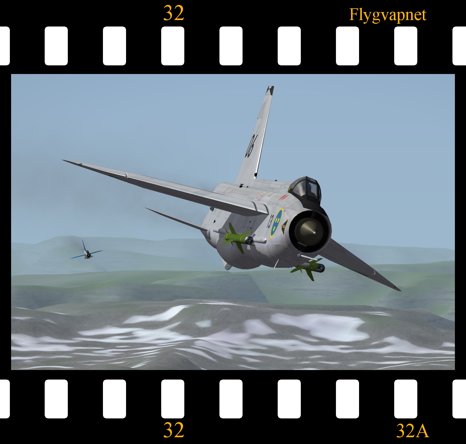 [Fictional] English Electric Lightning F.3S Flygvapnet
