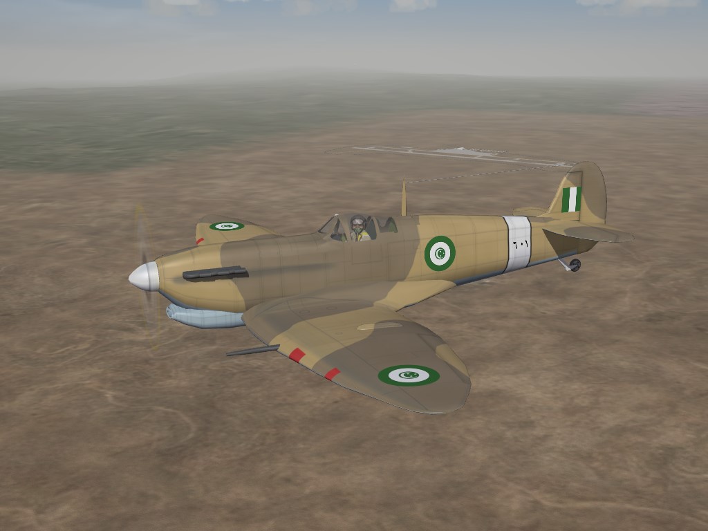 SF2:I REAF/EAF Spitfire Mk.V Trop Pak by Cocas Aircraft Factory