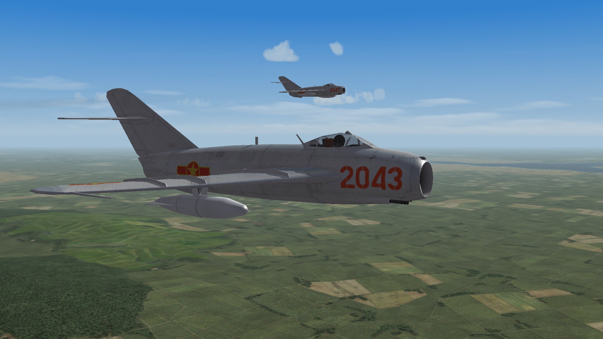 VPAF 923th Regiment "Yen The" MiG-17F Fresco C(1966)