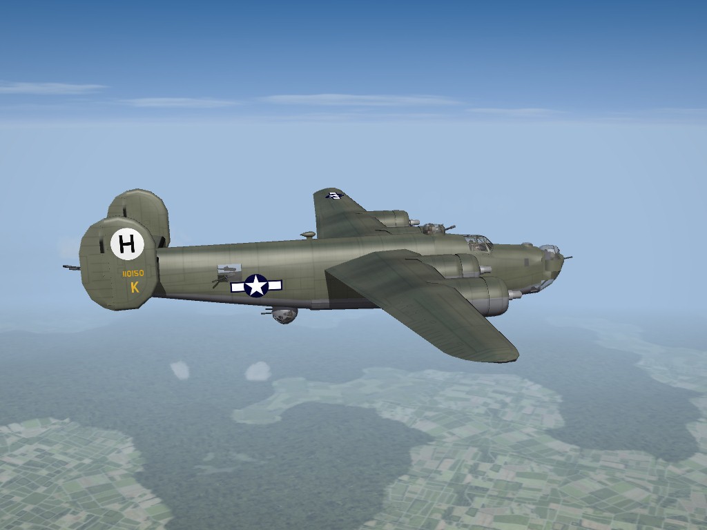 SF2 WW2 B-24J Liberator (Pasko), ETO Pak