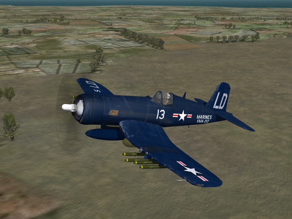 SF2 KW Era (1950s) F4U-5 Corsair Pak by TMF/MM