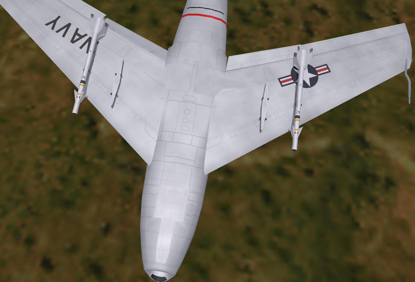 SF1 F-86 Sabre/FJ-3 Fury Lines and Rivets Templates