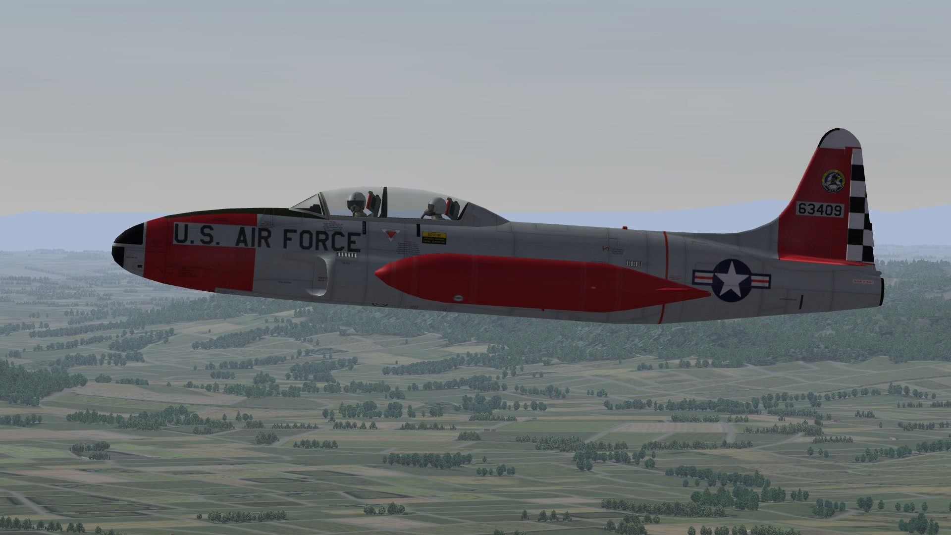 USAF / ANG T-33A Skins