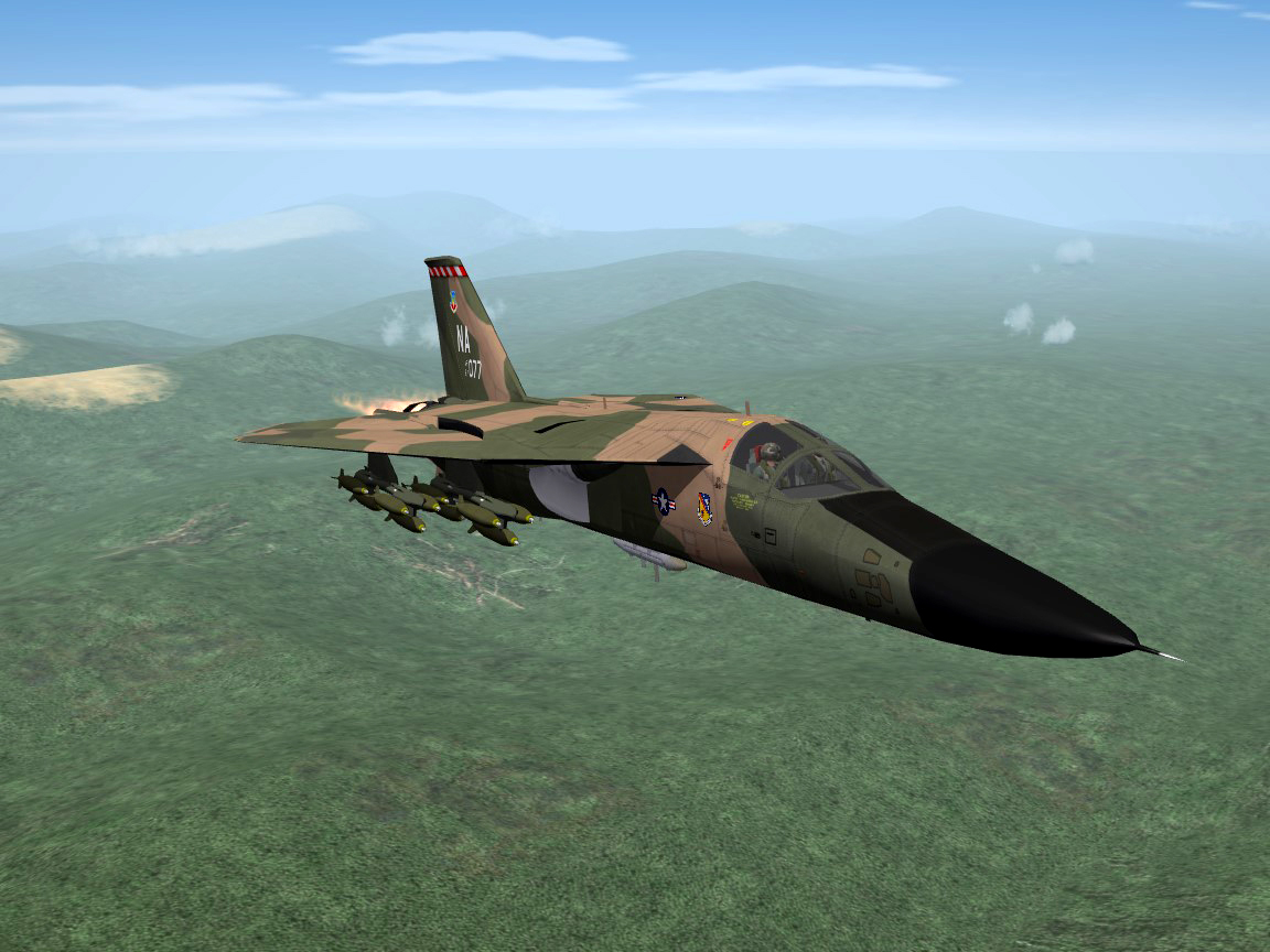 SF2 F-111A Combat Lancer Vietnam from 428th, 429th and 430th TFS, Tahkli RTAFB.