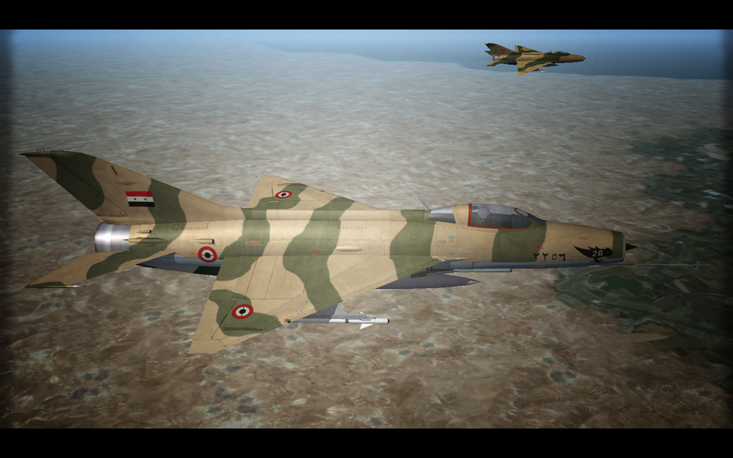 MiG-21 Fishbeds Over Middle East/