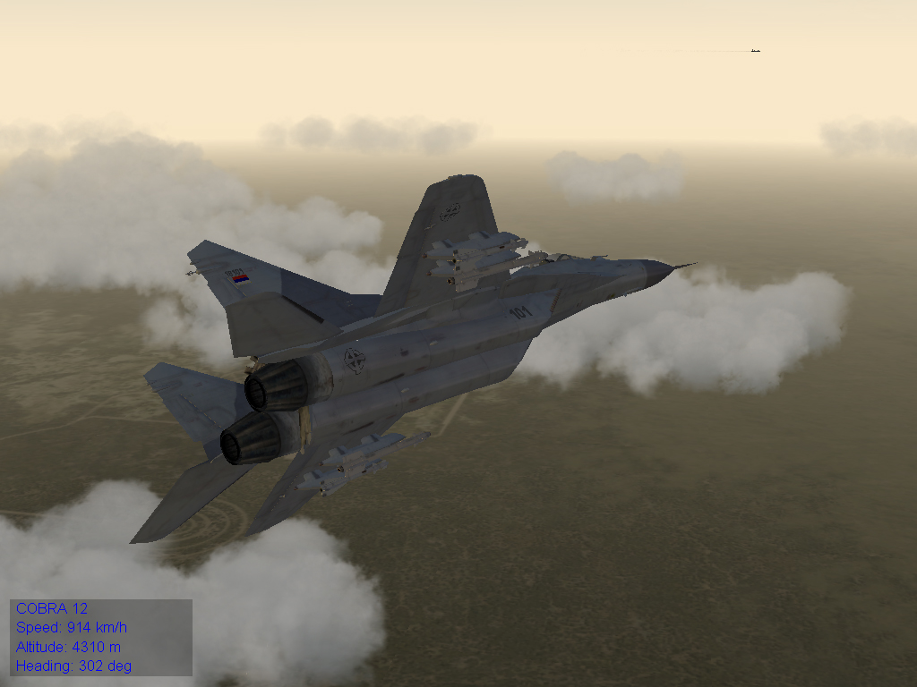 Serbian Air Force MiG-29A skin