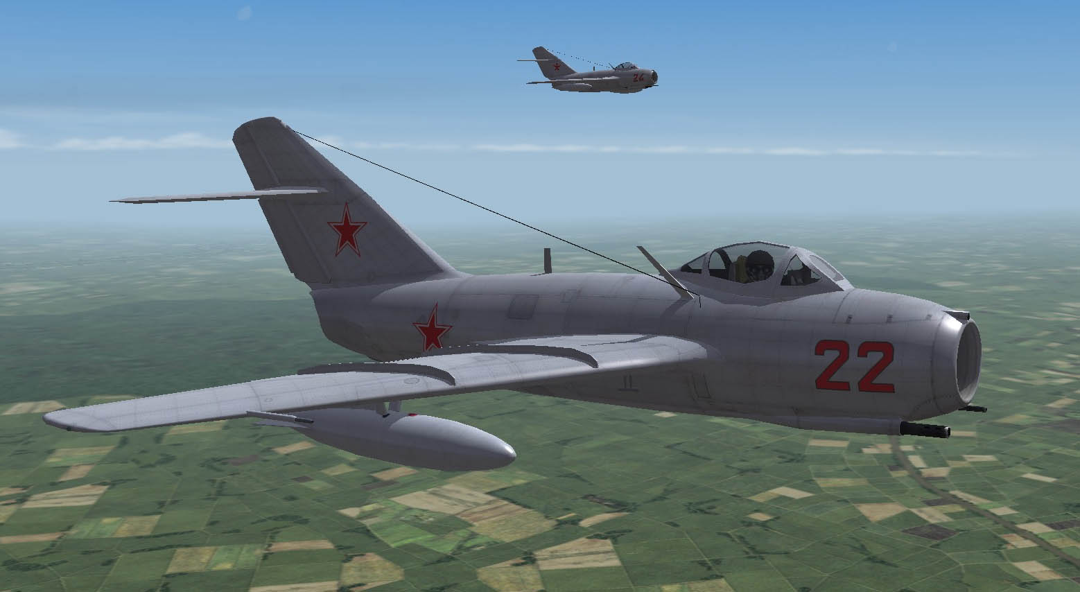 Red Tide Soviet Air Force 773 IAP MiG-15bis