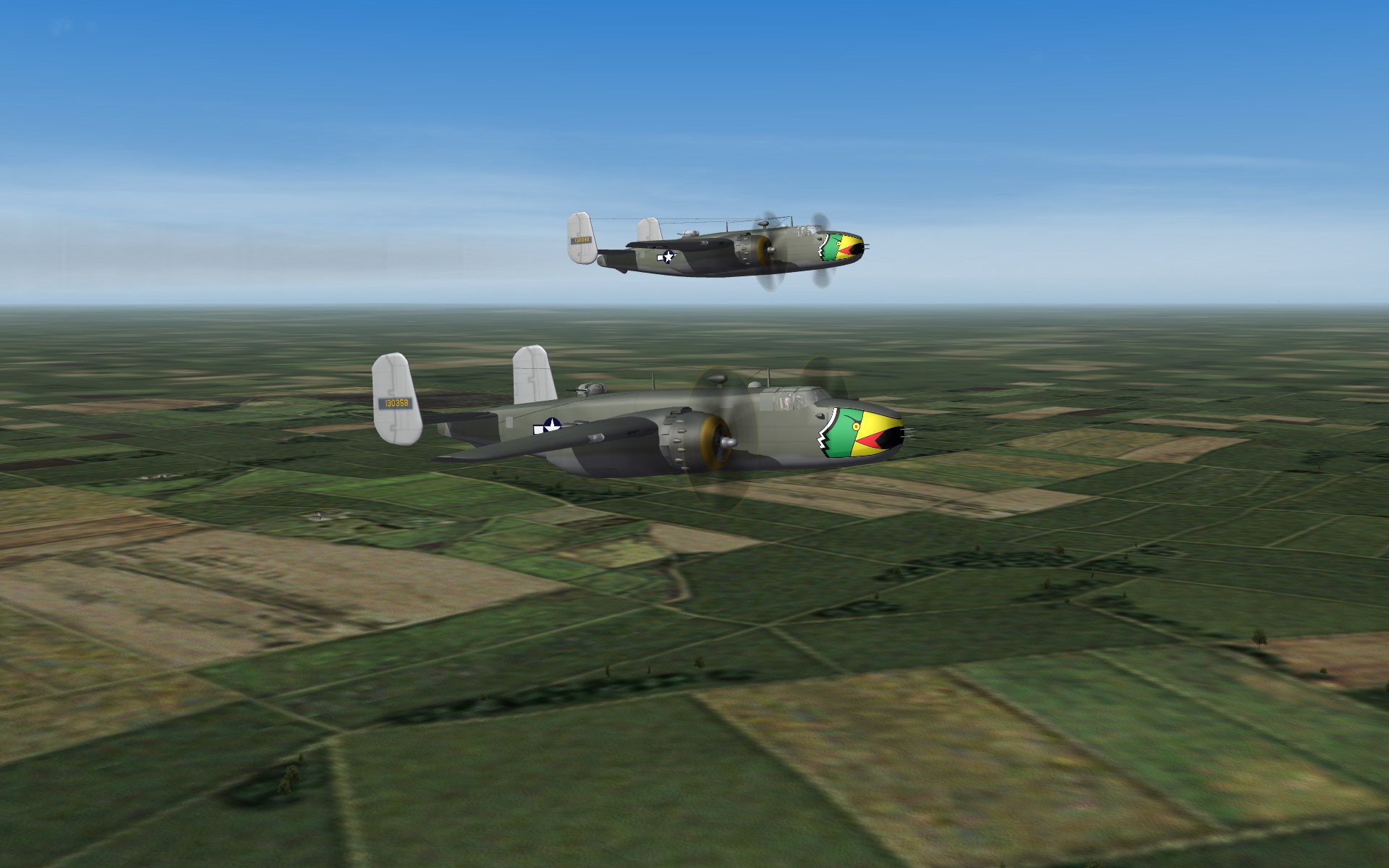 PTO B-25D Mitchell "Starfer