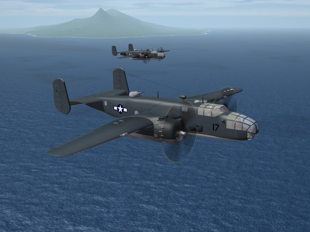SF2 WW2 PTO PBJ-1D Mitchell (USMC)