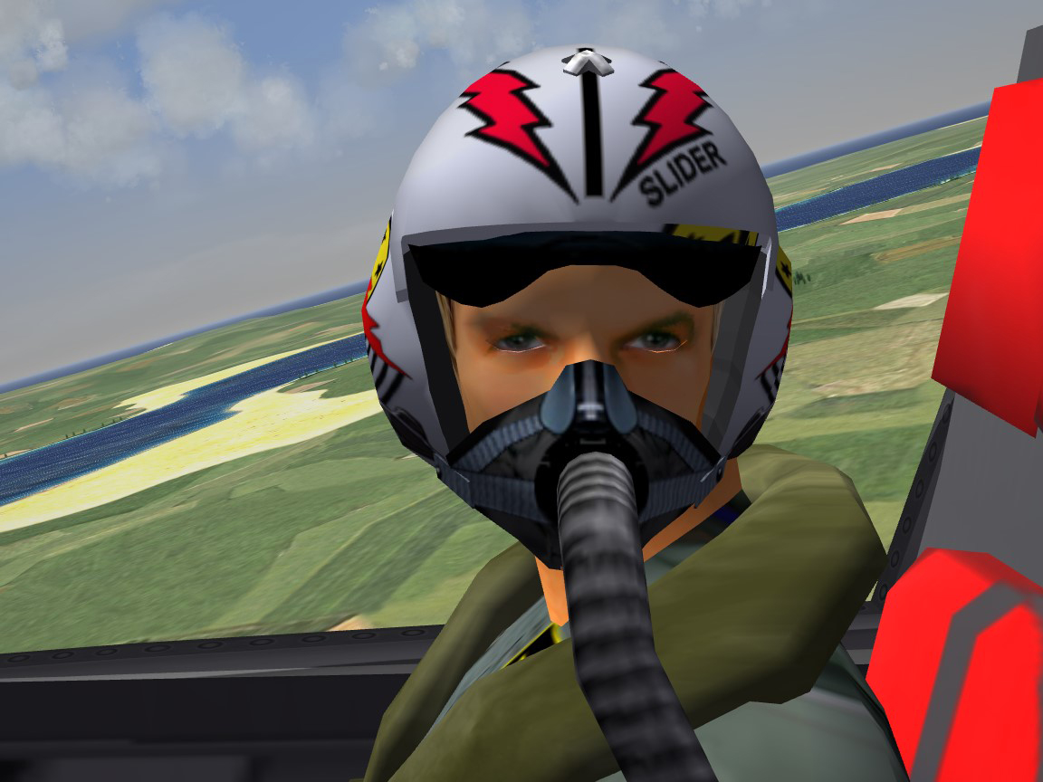 top gun jester helmet