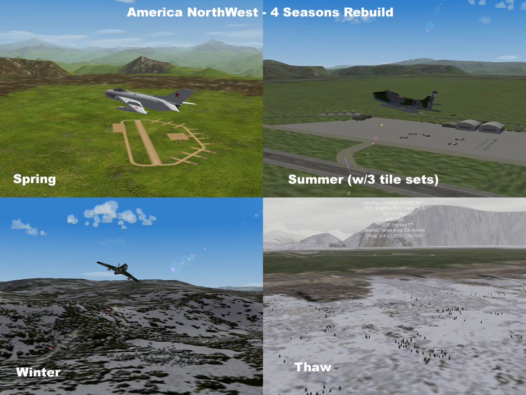 American North West - 4 Seasons Rebuild