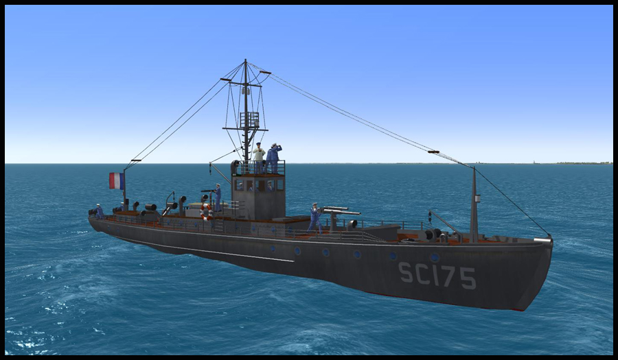 French Navy Subchaser