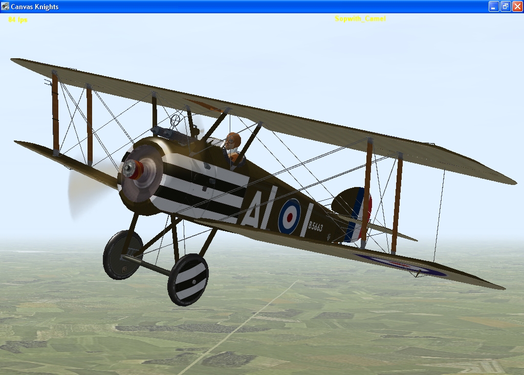 A flight Sopwith Camel