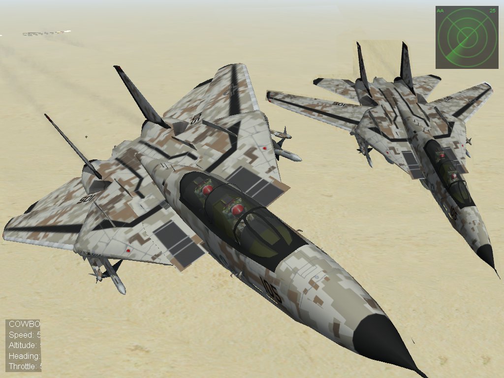 F-14a Digital Desart camo VM-41 black Aces