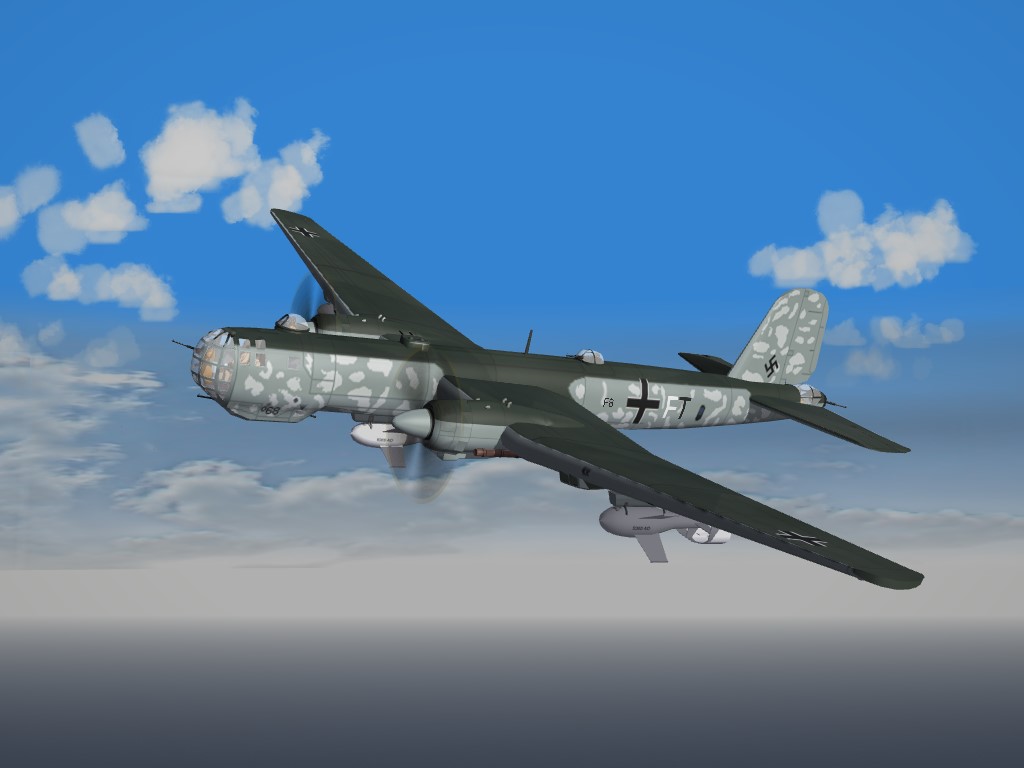 SF2 WW2 ETO Heinkel He 177 Greif  Pak by Veltro2K