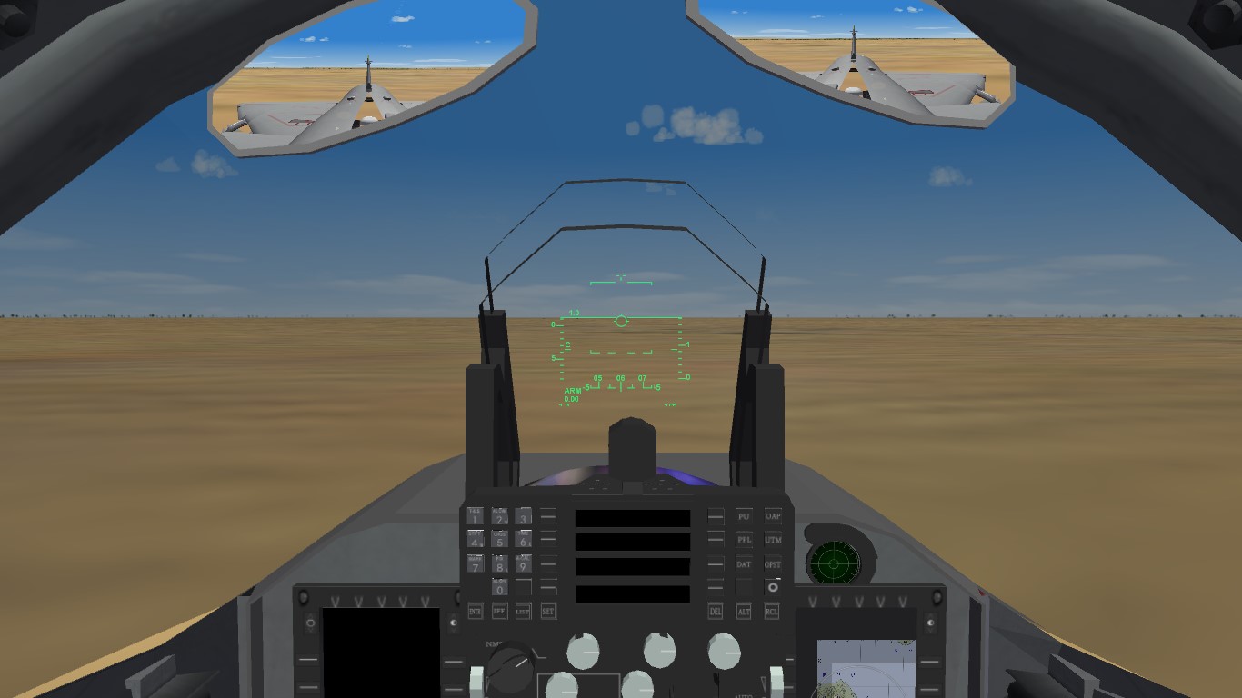 IAI Kfir C10 / CE cockpit