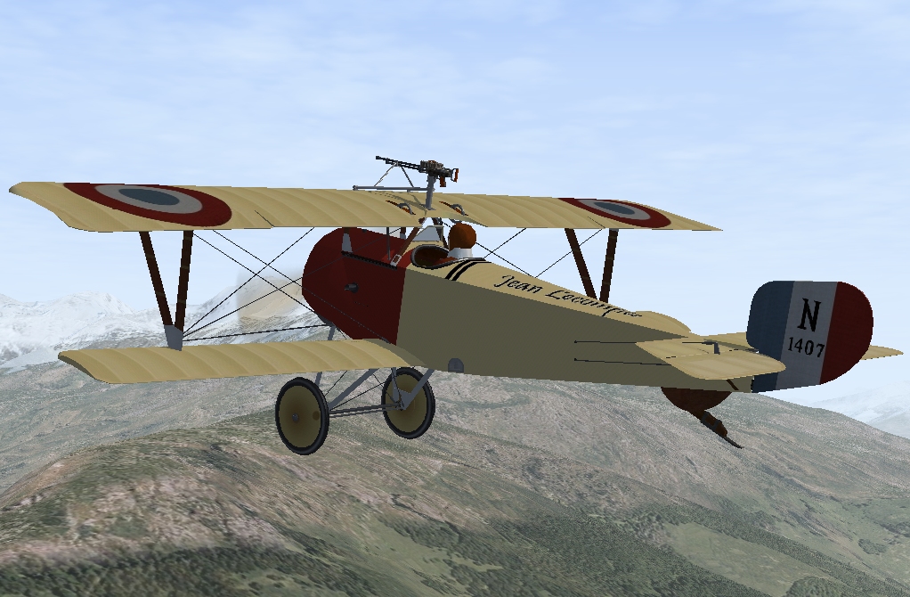 Jean Lecompte Nieuport 11