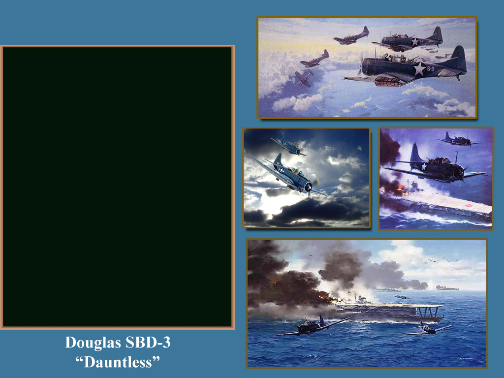 SBD-3 Hangar and Loading screens