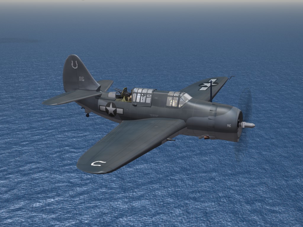 SF2 WW2 Curtiss SB2C-3 Helldiver Pak