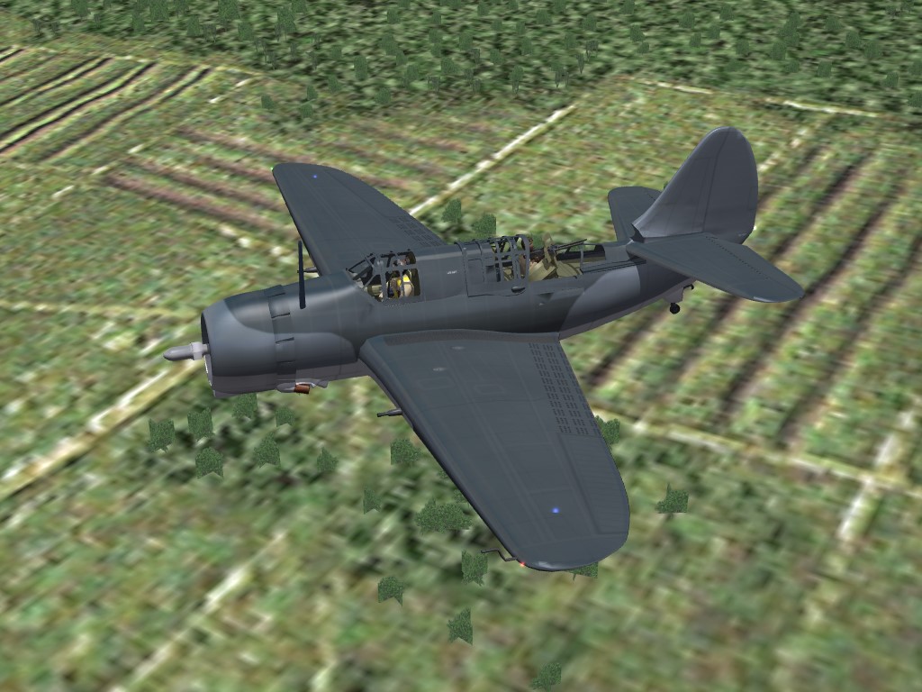 SF2 WW2 SB2C Helldiver, "Blank" Skin Pak