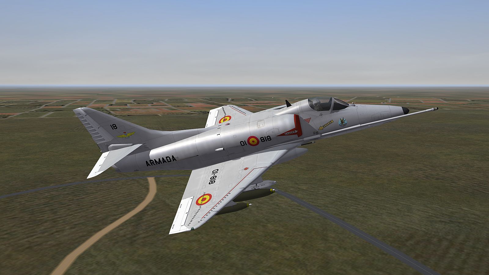 [Fictional] Douglas A-4S Gaviota (Seagull) for SF2