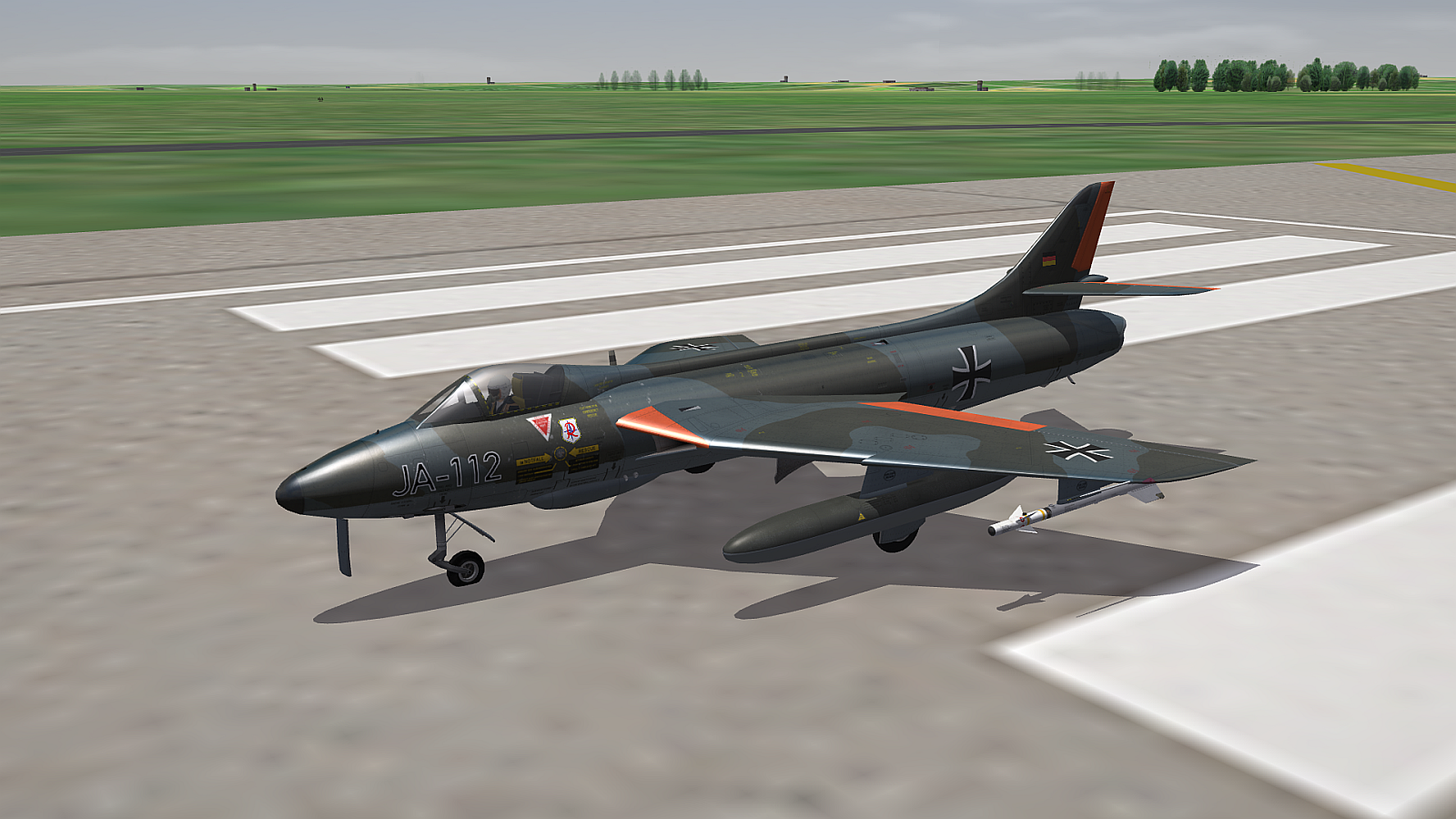 [Fictional] Hunter FGA.9 Luftwaffe for SF 2