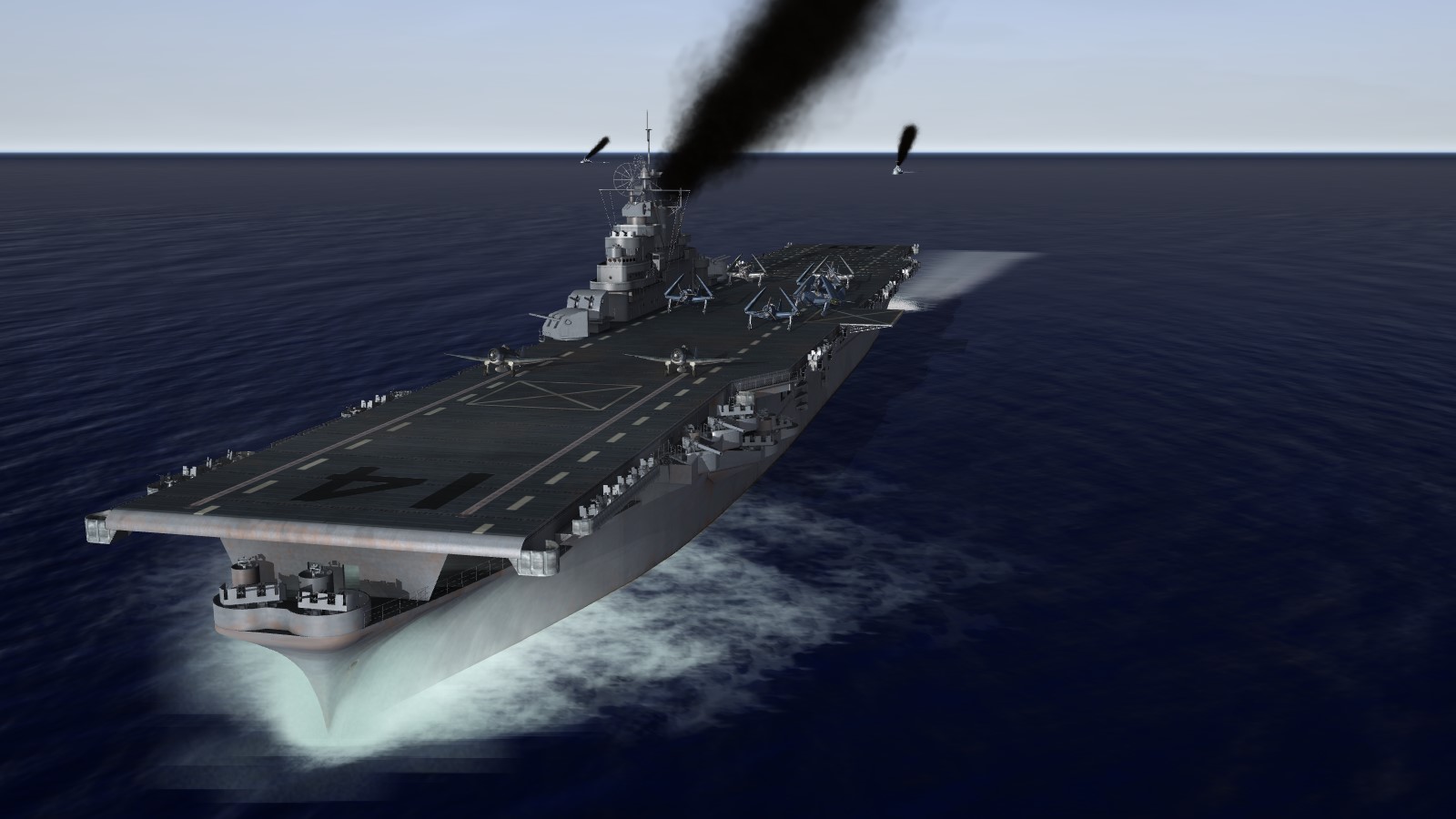 Essex class (long-hull) aircraft carrier