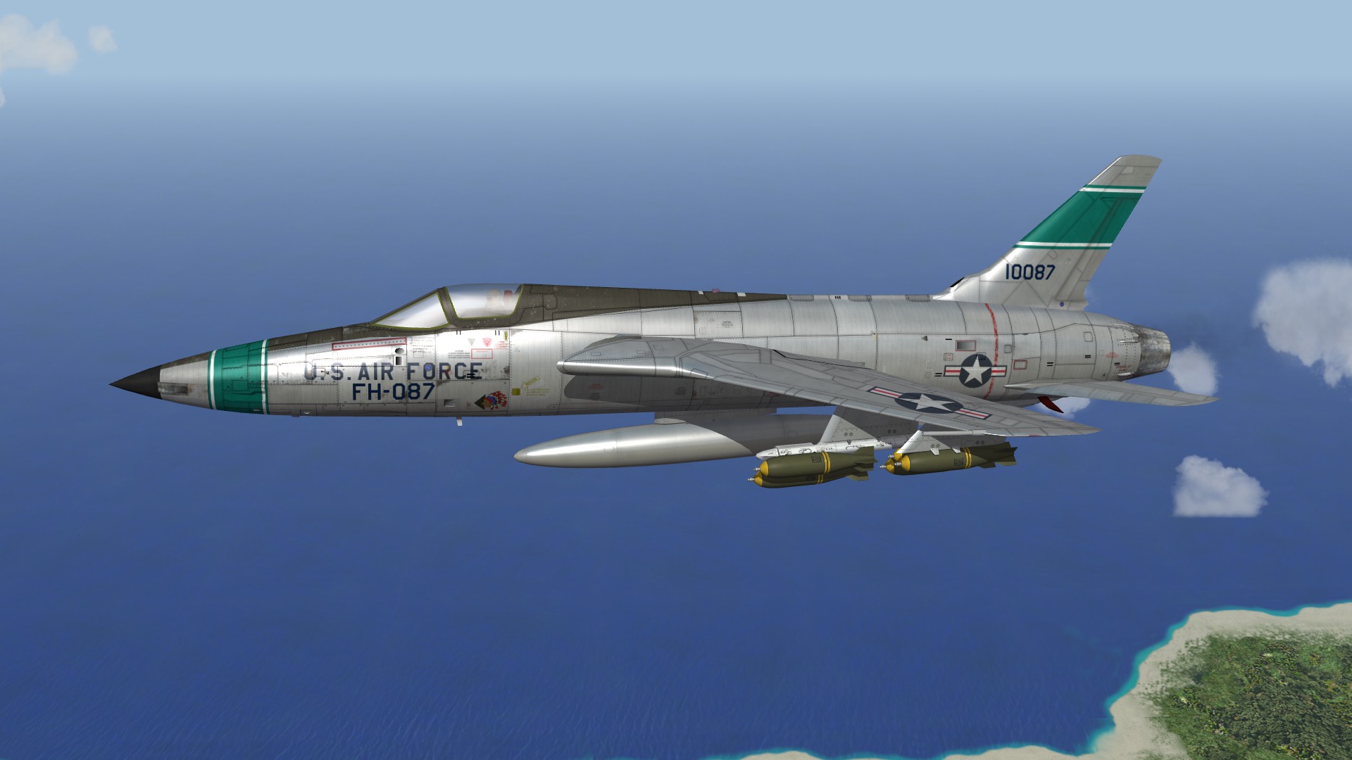 F-105B Thunderchief (Stand in)