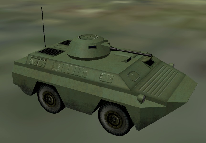 WDR combat vehicle