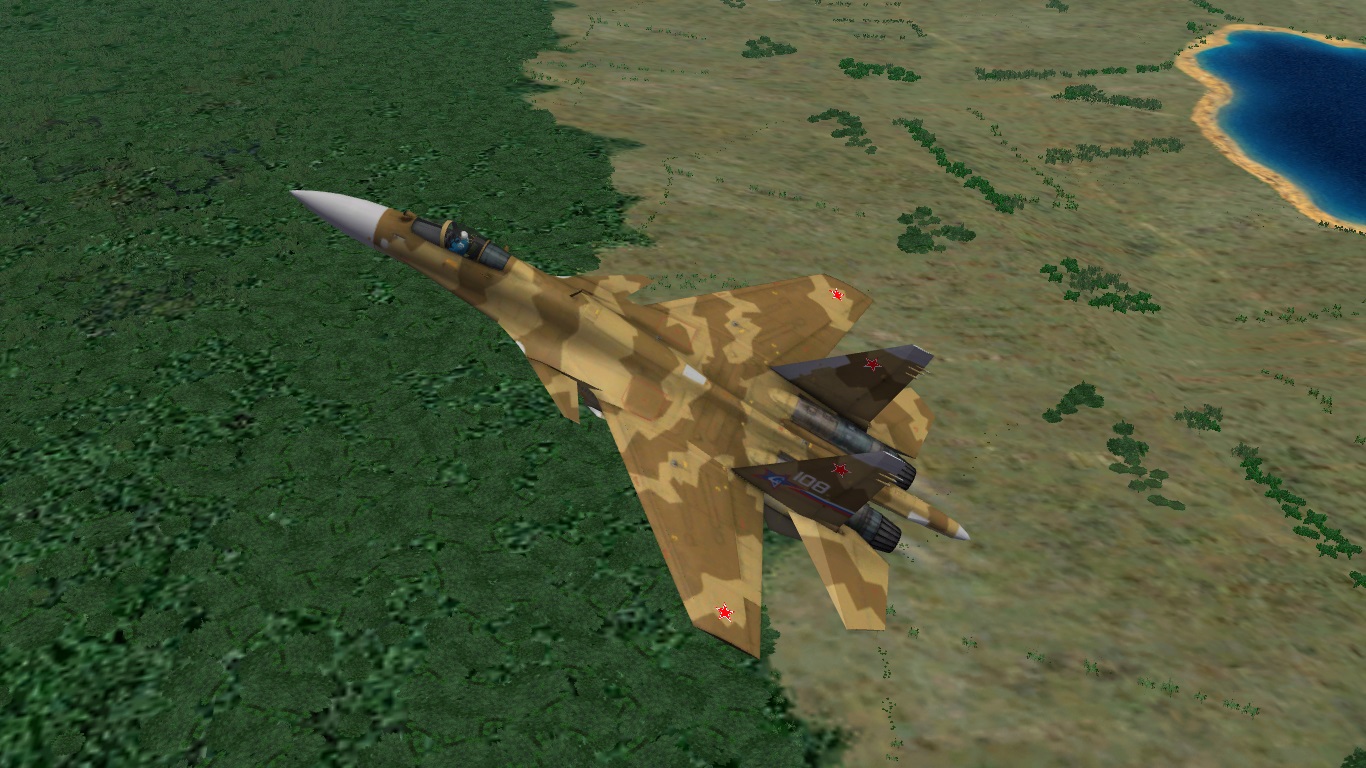 SU-37 Flanker-F