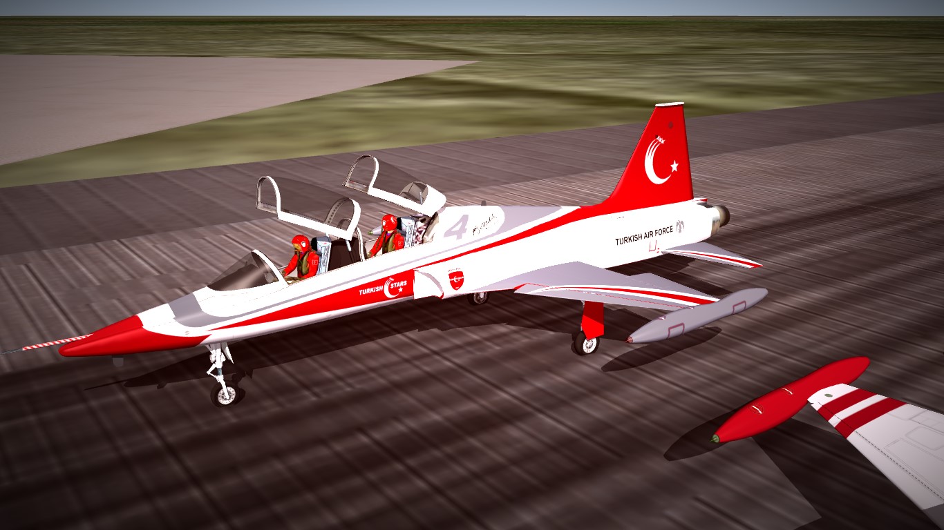 SF2 F5-B "TURKISH STARS" SKIN SET