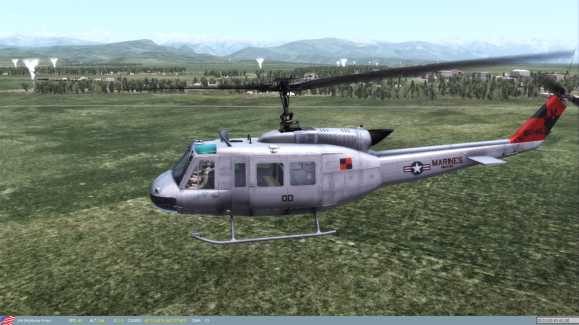 UH-1 USMC HMLA-167 "Warriors" Skin Pack