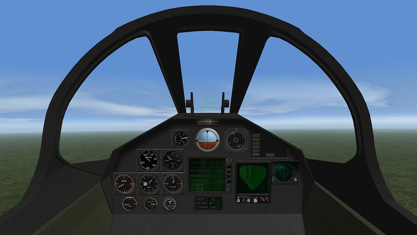 Experimental cockpit for ANY aircraft