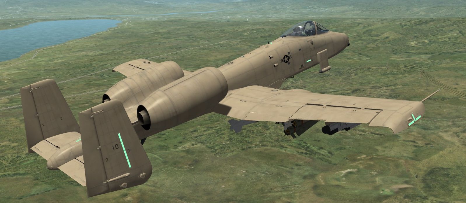 A-10A Pre-Production Scheme No. 4