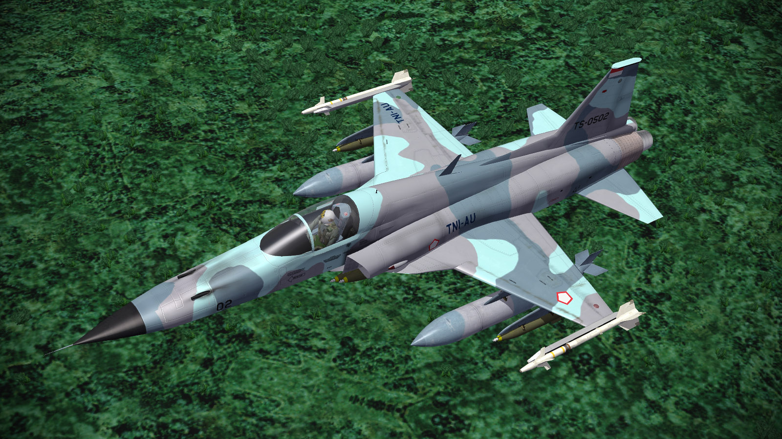 Ace Combat 5 - Mission 01 - Shorebirds - For Belsimtek's F-5E Tiger II -  No mods version.