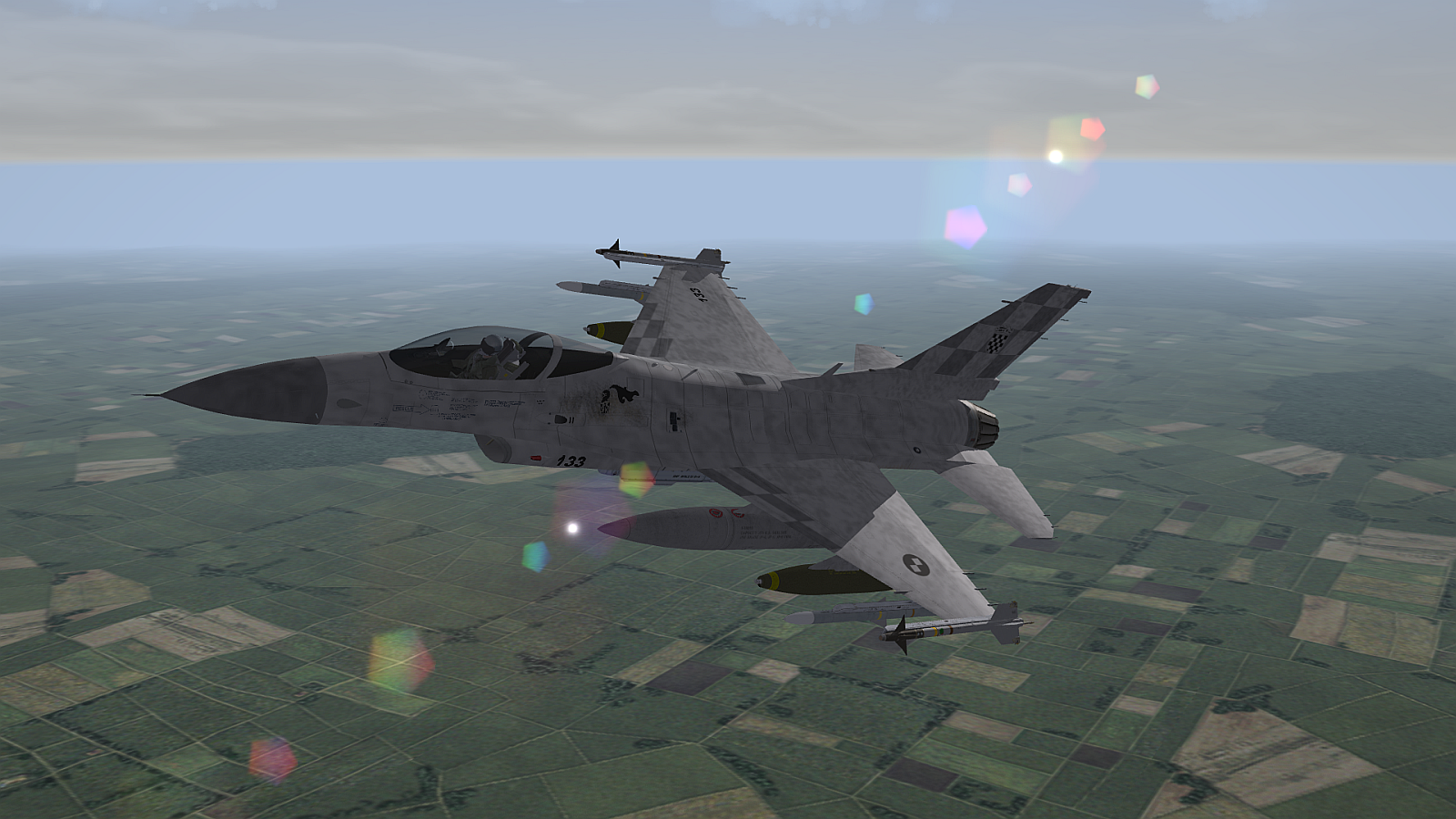 [Fictional] CroAF Skin for F-16C Block 30/32
