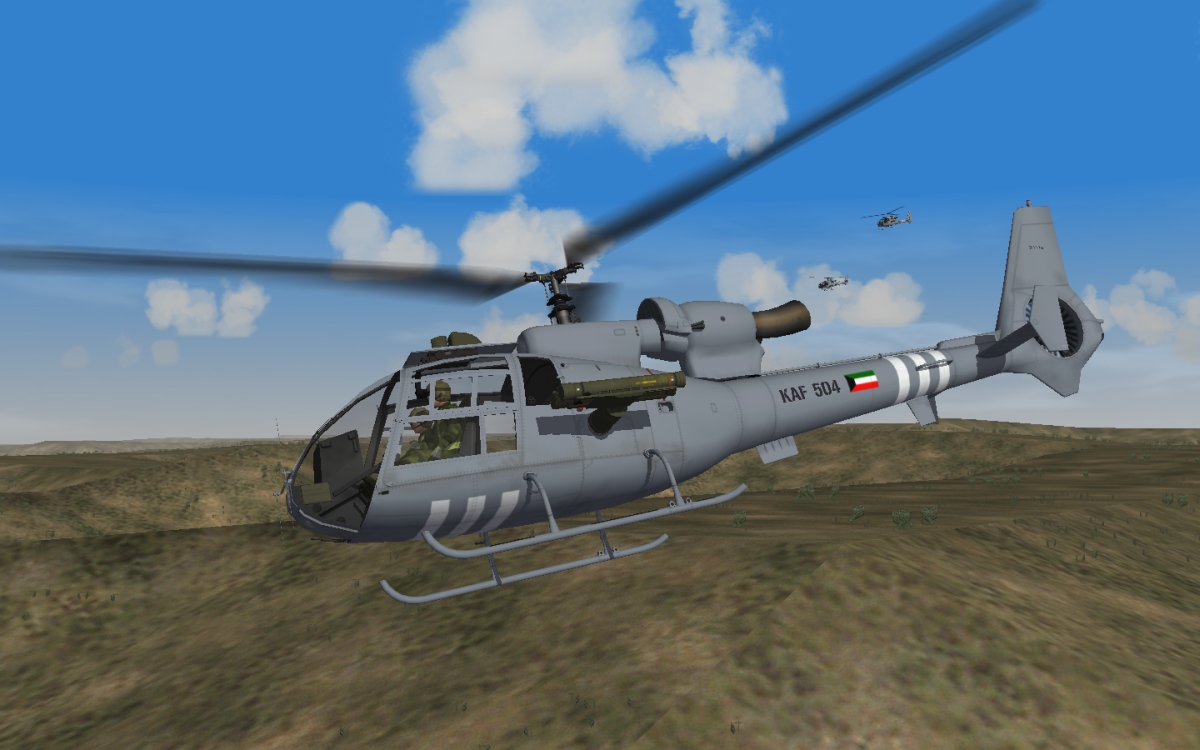 SA.342 L / K Gazelles Over Middle East
