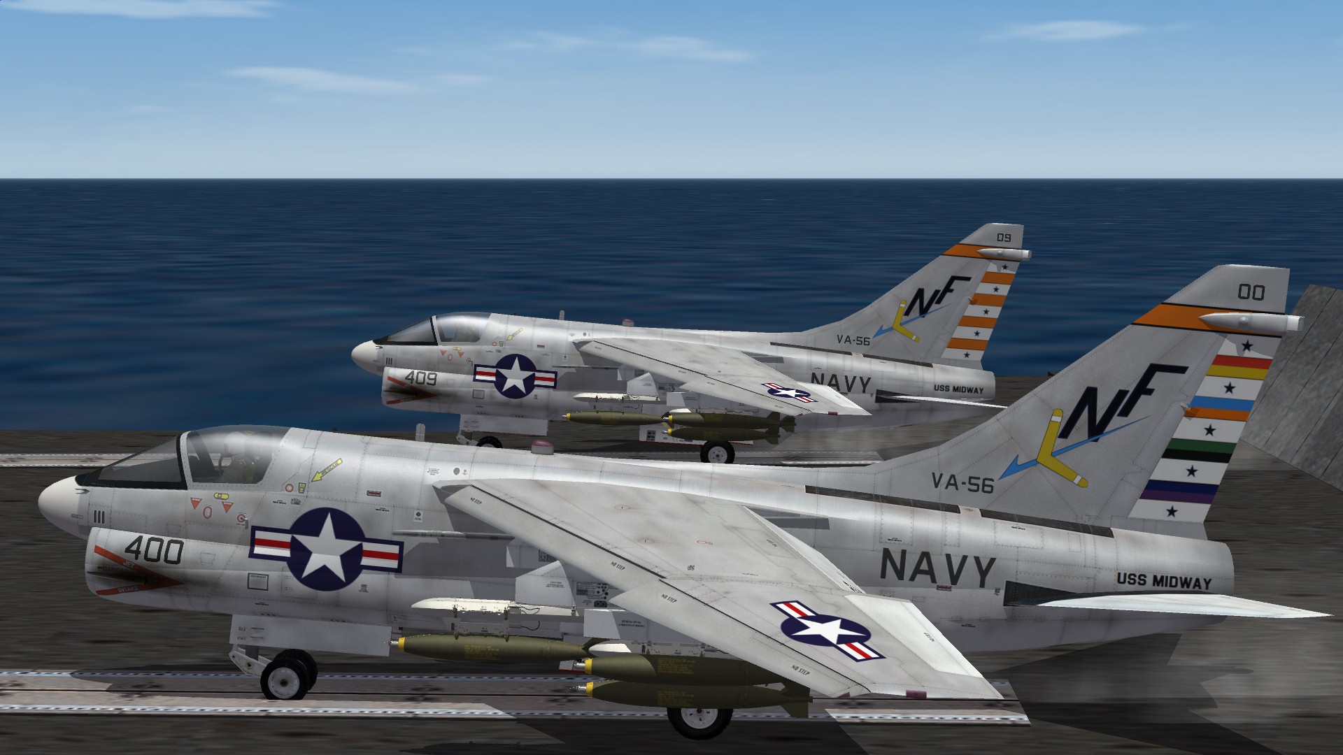 A-7B_71 VA-56 Skin