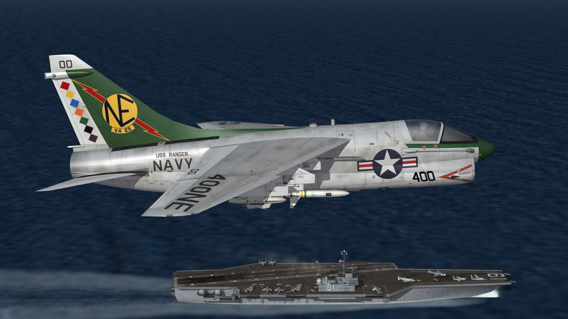A-7E VA-25 Skin