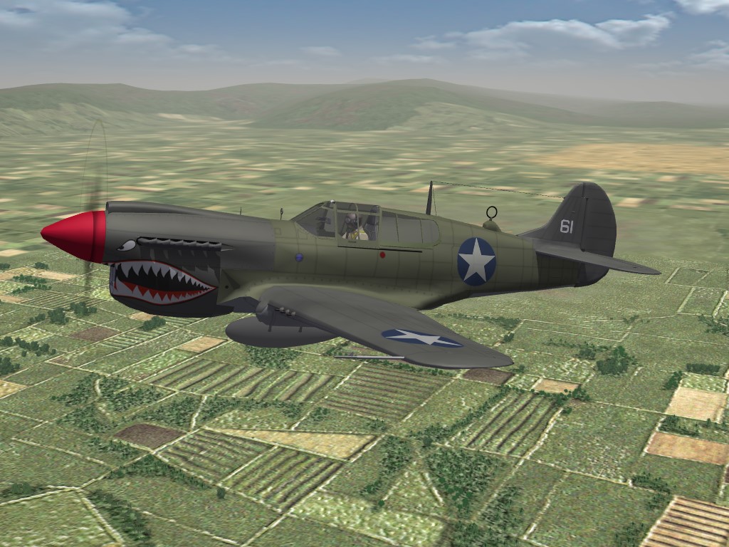 SF2 WW2 CBI P-40K-5 Skins & Tweeks Pak