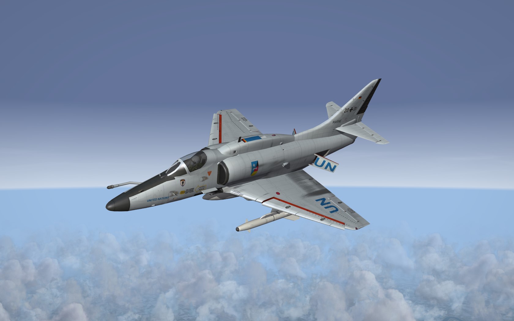 A-4FG Skyhawk in W-German Service