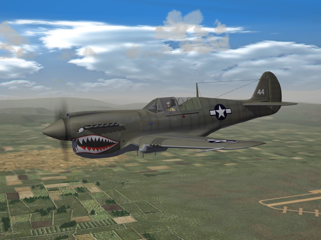 SF2 WW2 P-40N, 74th FS, China Pak