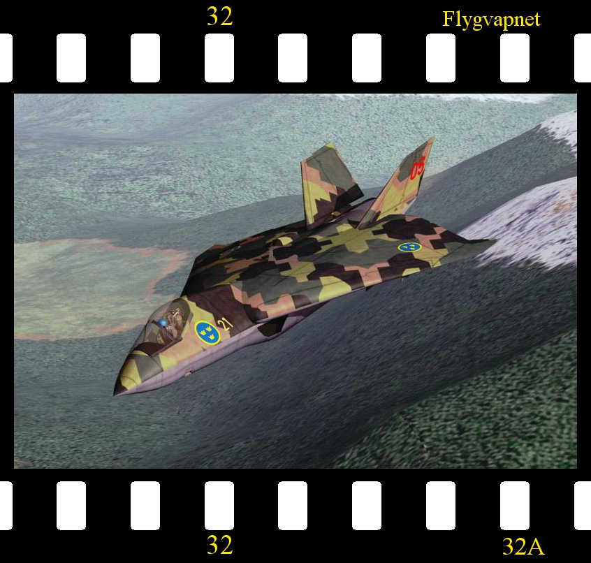 [Fictional] Flygvapnet Skin for Cocas' F-32