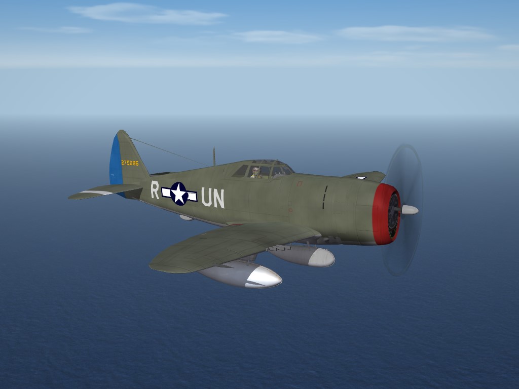 SF2 WW2 ETO Republic P-47D "Razorback" Thunderbolt  by Cocas